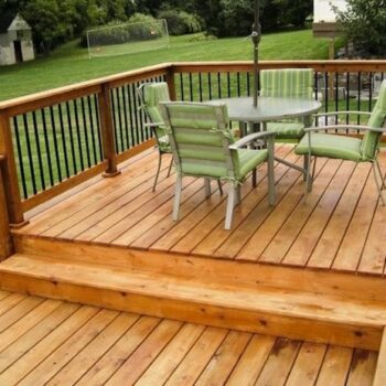 our deck installation is premium and reliable